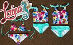 "Welcome to Laino Swimwear -- order matching swimwear for the whole family right here! THIS LISTING IS FOR THE \"Coachela style \" PRINT To see all the listings for items in my store, you can click here: https://www.etsy.com/shop/lainoswimwear?ref=seller-platform-mcnav This listing gives you the flexibility to order custom handmade bathing suits for every member of the family in matching fabrics! You get to choose the sizes and styles you need to make up adorable \"mommy and me\" or \"daddy and Playful Green Swimwear For Beach Season, Playful Green Printed Swimwear, Cute Printed Swimwear For Poolside, Cute Printed Swimwear For Beach Season, Playful Swimwear For Vacation, Cute Swimwear For Summer Vacation, Fun Green Swimwear For Vacation, Fun Green Swimwear For Summer, Cute Printed Swimwear For Spring