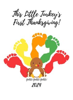 this little turkey's first thanksgiving