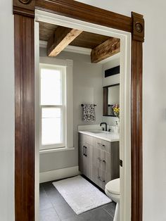 the bathroom is clean and ready to be used as a place for people to use