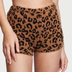 New Victoria's Secret 100% Cashmere Knit Leopard Animal Print Panty Pijama Shorts By Hailey Bieber Collection Xs Price Is Firm $$ Not Accepting Offers! Shorts Only New Without Tags Style Is Sold Out & Discontinued At Victoria’s Secret And Totally Sold Out Online. I’m The Only Person Who Has Listed The Xs Online. Fitted Pajama Shorts For Lounging, Trendy Seamless Loungewear Bottoms, Victoria's Secret Fitted Bottoms For Daywear, Victoria's Secret Casual Bottoms For Daywear, Victoria's Secret Casual Daywear Bottoms, Fitted Victoria's Secret Bottoms For Daywear, Fitted Short Length Sleepwear For Loungewear, Fitted Short Length Loungewear Sleepwear, Casual Victoria's Secret Loungewear