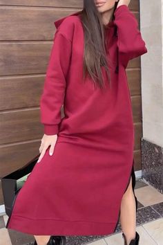 SPU:YSOLM240913117Style:casualColor:blue,wineSeason:autumn/winterMaterial:cotton,blendSize:S/M/L/XL/2XL/3XLDress SizeSizeLengthBustSleeve LengthCMinchCMinchCMinchS13051.210541.36023.6M13151.611043.36124.0L13252.011545.36224.4XL13352.412047.26324.82XL13452.812549.26425.23XL13553.113051.26525.6This data was obtained from manually measuring the product, it may be off by 1-2 CM. Casual Burgundy Dress For Fall, Casual Long Sleeve Burgundy Dress, Casual Cotton Winter Dress, Casual Winter Cotton Dress, Casual Solid Color Winter Dress, Casual Hooded Winter Dresses, Zip Dress, Women's Casual, Autumn Winter