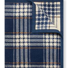 Autumn Plaid Vintage Blanket - Nested Pretty Blankets, Plaid Blankets, Herringbone Blanket, Green Blanket, Navy Blanket, Everyday Decor, Plaid Quilt, Autumn Pattern, Comfy Blankets