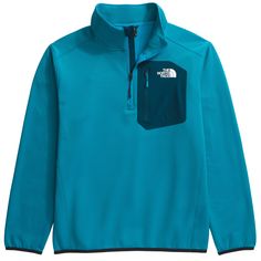 Made with stretchy fleece fabric with a brushed back for added warmth  the men's The North Face Crest Quarter-Zip pullover is great for cool days when you want an extra layer to keep away the chill. Fleece Sweater, Mens Fleece, North Face Mens, Quarter Zip Pullover, Rei Co-op, Pullover Men, Zip Top, 1/4 Zip, Fleece Fabric