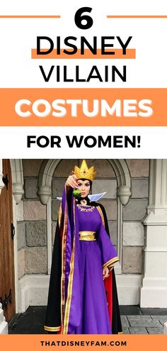 disney villain costumes for women Disney Witch Costumes For Women, Disney Maleficent Costume, Womens Villain Costumes, Disney Witches Costumes, Plus Size Villian Costumes For Women, Hero Or Villain Costume, Female Villain Halloween Costumes, Female Disney Villains Costumes, Descendants Costumes Family