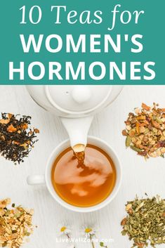 Hormone Balancing Tea, Hormone Diet, Hormone Balancing Diet, Foods To Balance Hormones, Teas Recipes, Balance Hormones Naturally, Herbal Teas Recipes, Balance Hormones, Healthy Teas