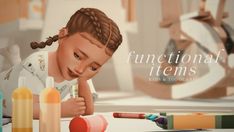 sims 4: kids and toddler functional objects | Patreon Los Sims 4, Sims 4 Family