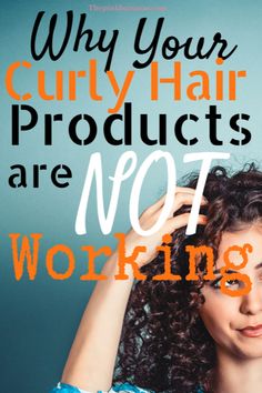 Why Your Curly Hair Products are Not Working - The Pink Bananas Wavy Hair Tips, Natural Hair Treatments, Curly Hair Products, Curly Girl Method, Hair Help, Wavy Curly Hair, Curly Hair Routine, Natural Moisturizer, Brittle Hair