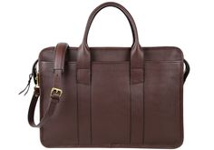 Bound Edge Zip-Top Briefcase Classic Laptop Bag With Top Handle, Classic Everyday Briefcase With Leather Lining, Classic Briefcase With Top Carry Handle For Business Trips, Classic Formal Briefcase With Top Carry Handle, Classic Satchel Laptop Bag With Smooth Grain, Classic Top Handle Business Briefcase, Classic Top Handle Briefcase For Business, Classic Top Handle Briefcase For Work, Classic Briefcase With Smooth Grain For Everyday Use