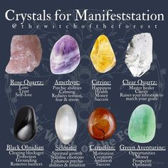 Emotional Healing Crystals, Crystal Combinations Powerful, Healing Tumbled Gemstones For Spiritual Practices, Chakra Stones Chart, Crystals Every Witch Should Have, Using Crystals To Manifest, Crystals For Manifesting