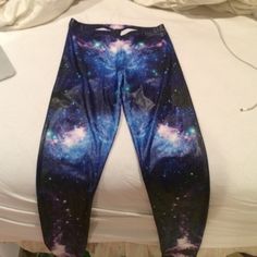 Never Worn Galaxy Leggings Size L Purple Full Length Leggings For Loungewear, Stretch Blue Bottoms From Urban Outfitters, Blue Stretch Bottoms From Urban Outfitters, Stretch Full-length Bottoms From Urban Outfitters, Urban Outfitters Full-length Stretch Bottoms, Urban Outfitters Stretch Pants For Loungewear, Urban Outfitters Stretch Full-length Pants, Urban Outfitters Full-length Stretch Pants, Stretch Full Length Pants By Urban Outfitters