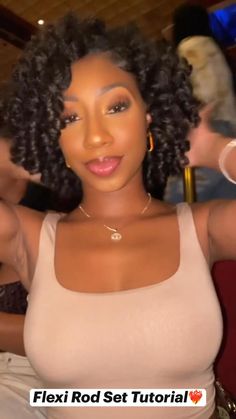 Radiant Shades for Curly Hair Natural Hair Flexi Rods, Curl Hairstyles, Twisted Hair, Flexi Rods, Quick Natural Hair Styles, Hairdos For Curly Hair, Natural Hair Styles Easy, Hair Ponytail Styles, Relaxed Hair