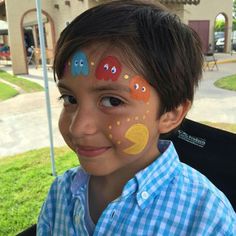 Men’s Face Paint, Simple Face Painting Ideas For Adults, Simple Face Painting Ideas For Kids Boys, Video Game Face Paint, Easy Face Painting Ideas For Kids Boys, Easy Boy Face Paint, Boy Face Painting Ideas, Easy Face Painting Ideas For Boys, Boy Face Paint Ideas