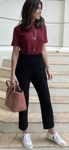 Mid Sized Casual Outfits, Interview Outfit No Blazer, Active Business Casual, Asia Fashion Outfits, Summer Outfit Office Casual, Outfit Ideas Summer Work Casual, Minimal Outfits For Women Summer, Smart Casuals For Women Outfits, Basic Office Outfits Women