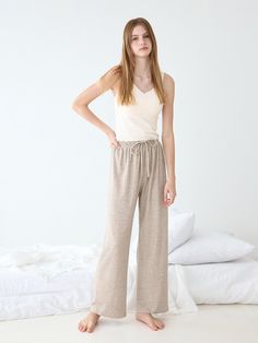 Composition : Poly 100%Color : beigeCountry of Origin : China Soft Cotton Sleep Bottoms, Comfortable Cream Sleepwear, Cozy Beige Sleepwear For Pajama Party, Beige Relaxed Fit Bottoms For Lounging, Relaxed Fit Beige Bottoms For Lounging, Casual Beige Sleepwear For Pajama Party, Neutral Cotton Loungewear Pants, Beige Cotton Pants For Loungewear, Comfortable Beige Sleepwear For Loungewear