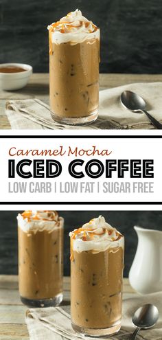 A sweet, coffee treat packed with flavor, made with new SweetLeaf® 50ml Liquid Stevia Sweet Drops™. Sugar Free Whipped Cream, Stevia Recipes, Easy Cheap Dinners, Cold Coffee Recipes, Caramel Mocha, Mocha Recipe, Coffee Treats, Ice Coffee Recipe, Frozen Drinks