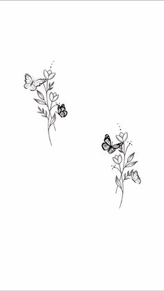 Dainty Tattoos Sisters, Dainty Flower And Butterfly Tattoo, Simple Tattoos For Best Friends, Best Friend Matching Tattoos For Women, Matching Best Friend Tattoos Aesthetic, Simple Matching Tattoos Sister Tat, Small Tattoos For Mom And Daughter, Simple Mom And Daughter Tattoos, Matching Tattoo Ideas Mom And Daughter