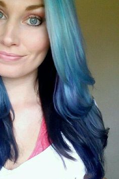 dark blue and light blue hair for long mermaid hair Blue And Light Blue Hair, Long Mermaid Hair, Mermaid Hair Waves, Blue Mermaid Hair, Silver Blue Hair, Blue Hair Dark, Sky Blue Hair, Short Blue Hair, Blue And Pink Hair