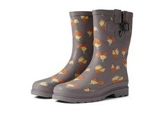 Western Chief Waterproof Mid Rain Boot - Women's Rain Boots : Refined Roosters : Bring on the rainy days in the Western Chief Mid Height Rain Boots. Your style is so sweet that it will be buzzing all season in the Western Chief Bloom Bees Mid Boot. Patterned with all your favorites, these Western Chief Waterproof Mid Rain Boot showcase your favorite pastime. The Western Chief Blossoming Mid boots have a cute allover floral print, a comfortable fit, and reliable waterproof protection to keep you Casual Insulated Rain Boots For Rainy Season, Spring Weatherproof Rain Boots With Round Toe, Spring Waterproof Rain Boots For Rainy Weather, Waterproof Rain Boots For Spring, Casual Rain Boots With Round Toe For Rainy Weather, Casual Rain Boots For Rainy Weather, Casual Rain Boots With Round Toe, Spring Waterproof Rain Boots With Round Toe, Waterproof Rain Boots With Round Toe For Spring