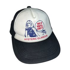 Hysteric Glamour Try It You’ll Like It Trucker Hat General Wear Hysteric Glamour, Try It, Hats For Men, Trucker Hat, Accessories Hats, Mens Accessories, Man Shop, Hats, How To Wear