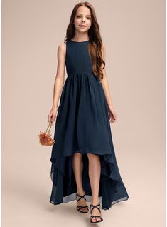 JJ's House Chiffon Scoop Junior Bridesmaid Dresses Fall Spring Summer Winter A-line Back Zip Dark Navy No Asymmetrical Blue Sleeveless Junior Bridesmaid Dress. #JJ's House #Chiffon #Scoop #JuniorBridesmaidDresses #Fall #Spring #Summer #Winter #Aline #BackZip #DarkNavy #No #Asymmetrical #Blue #Sleeveless #JuniorBridesmaidDress Morgan Dress, Ball Gowns Princess, Junior Bridesmaid Dress, Dresses Chiffon, Bridesmaid Dresses Online, Junior Bridesmaid Dresses, Chiffon Ruffle, Junior Bridesmaid, Linnet