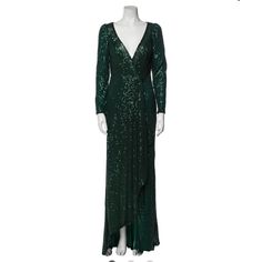 Description Ieena For Mac Duggal Evening Gown Green Sequin Embellishments Long Sleeve With V-Neck Concealed Zip Closure At Back Fit:Dresses By Ieena For Mac Duggal Typically Fit True To Size. Sequins Tend To Snag. Please See Photos. Otherwise Beautiful Dress Holiday V-neck Formal Gown, Festive V-neck Evening Gown, Glamorous Embellished Green Maxi Dress, Green V-neck Evening Dress With Sequins, Green Formal Evening Dress For Festive Occasions, Festive V-neck Prom Gown, V-neck Embellished Maxi Dress For Gala, Embellished V-neck Maxi Dress For Formal Occasions, Formal Embellished V-neck Maxi Dress