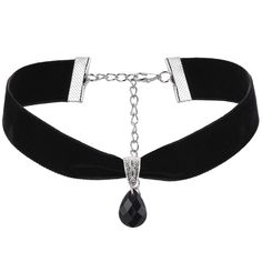 PRICES MAY VARY. Hypoallergenic Material:This Teardrop Velvet Choker is made of high-quality velvet, alloy, and plastic. It is strong and durable, not easy to rust or break. The velvet material is comfortable to wear, skin-friendly, and gives you a good wearing experience Retro and Elegance:This black choker is very retro and elegant. The classic wide bar plus rhinestone pendant design can reflect dazzling light under various light sources, whether it is daily travel or dinner party, it can make Trendy Black Jewelry For Cosplay, Choker 90s, Holiday Party Accessories, Velvet Necklace, Gothic Chokers, Black Velvet Choker, Black Choker Necklace, Velvet Choker, Black Choker