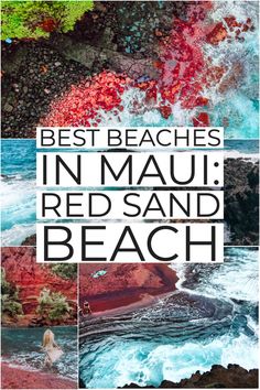 the best beaches in mau red sand beach