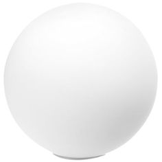 a large white ball sitting on top of a table