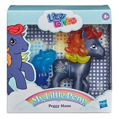 the little pony toy is in its box