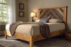 A DIY bed frame is the perfect addition to your bedroom. Follow our cut list and step-by-step instructions to build your own queen size bed frame.