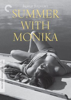 a woman laying on the back of a boat with text reading summer with monika