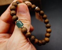 ad eBay - Certified Natural Grade A Jadeite Bead w Wooden Bracelet 8.6"天然翡翠珠子木头手链5875 - Buy Now, click the link (eBay) Casual Wooden Beads Jewelry As Gift, Casual Wooden Beaded Jewelry Gift, Casual Hand-strung Jade Jewelry, Casual Jade Jewelry With Natural Stones, Casual Jade Jewelry With 8mm Beads, Casual Jade Gemstone Beads Bracelets, Casual Jade Bracelet With Gemstone Beads, Casual Jade Bracelets With Gemstone Beads, Green Bracelet With Wooden Beads