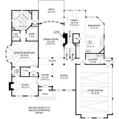 the floor plan for this house