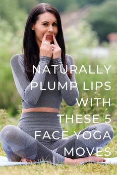 Face Yoga For Lip Lines, Face Yoga For Plump Lips, Facial Exercises For Jowls, Naturally Plump Lips, Sagging Skin Face, Exercise Face, Facial Exercise