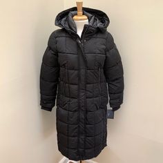 Steven Madden Puffer Jacket Size: Women’s Medium Condition: Brand New With Tags In The Original Plastic Bag. Below The Knee Length, Quilted, Hooded, Women’s Puffer Jacket With Front Zipper & Snap Closures. Two Large Zipped Pockets On Each Side. More Jacket Info In Very Last Pic. I Have This Same Jacket In A Size Small & Absolutely Love It. Super Warm & Stylish! From A Smoke-Free Home & Will Ship Out To The Buyer Same, Or Next Day After Purchased. Msrp $210 Fitted Quilted Outerwear For Cold Weather, Fitted Puffer Outerwear For Cold Weather, Fitted Hooded Puffer Jacket For Workwear, Puffer Jacket, Plastic Bag, Front Zipper, The Knee, Steve Madden, Knee Length