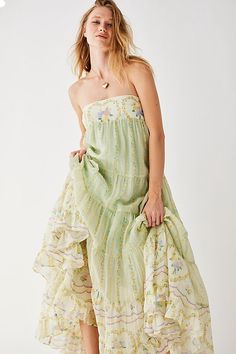 Last Dance Printed Maxi Dress Shein Outfits Fall, Trendy Shein Outfits, Fall Teacher Outfits, Fall Inspo Outfits, Beachy Dresses, Spring Wedding Guest Dress, Free People Maxi, Summer Wedding Outfits, Garden Party Dress