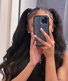 Two Ponytail Quickweave Half Up Half Down, Cute Hairstyles When You Straighten Your Hair, Hairstyles With Sew In Weave, High Ponytail With Fishtail Braid, Cute Styles For Straight Hair, Have Up Have Down Hair Hairstyles Weave, 15 Birthday Hairstyles Black, Teo Ponytail Half Up Half Down, Hairstyles Not Braids