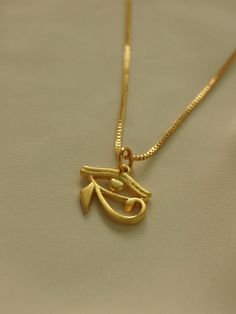 Horus Necklace, Eye Of Horus Necklace, Ancient Egyptian Symbols, Eye Of Horus, Creative Jewelry, Girly Jewelry, Pretty Jewellery