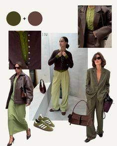 Cool combinations in clothes. Save so as not to lose Interesting Color Combinations Outfits, 2025 Color Trends, Autumnal Fashion, Future Dusk, Autumn Palette, Spring Summer Fashion Trends