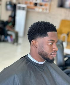 Black Hair Fade, Afro Hair Fade, Afro Fade Haircut, Fresh Haircuts, Temp Fade Haircut, Low Cut Hairstyles, Black Men Beard Styles, Hair Twists Black, Afro Hairstyles Men