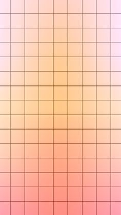 an orange and pink background with squares in the bottom right corner, on top of each other