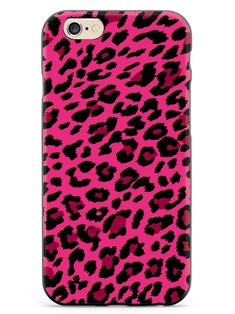 pink and black leopard print phone case for the iphone 4 / 4s or 5