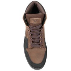 A two-toned sneaker boot you'll find yourself turning to over and over The Triton by Territory. Crafted with only the best materials this casual style features a durable EVA/rubber hybrid outsole and genuine leather with a rubber toe guard. A cushioned collar and tongue with a 12 mm Tru Comfort Foam� footbed complete the design for unwavering support. Urban Sneakers With Contrast Sole For Fall, Suede High-top Sneakers With Boost Midsole, Casual Leather Waterproof Boots For Streetwear, Brown High-top Sneakers With Boost Midsole, Brown High-top Waterproof Boots For Streetwear, Brown Low-top Waterproof Boots For Streetwear, Brown Suede High-top Sneakers With Boost Midsole, Brown High-top Sneakers With Textured Sole For Streetwear, Leather High-top Sneakers With Studded Outsoles