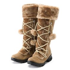 Category:Boots; Upper Materials:Faux Suede; Season:Fall,Winter; Heel Type:Flat Heel,Platform; Gender:Women's; Toe Shape:Round Toe; Type:Knee High Boots,Fleece Lined; Style:Minimalism,Casual,Vintage; Heel Height(inch):1-2; Outsole Materials:Rubber; Occasion:Daily,Work,Outdoor; Closure Type:Lace-up; Pattern:Solid Color; Listing Date:11/19/2023; 2024 Trends:Snow Boots,Waterproof Boots,Platform Boots,Winter Boots Fall Heel, Y2k Boots, Knee High Boots Winter, Dr Shoes, Shoes Party, Platform Flats, Boots Platform, Boots Style, 2023 Trends