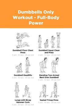 dumbbells only workout - full body power