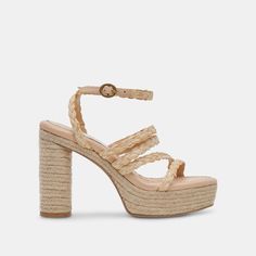 CATINA HEELS LT NATURAL RAFFIA Dolce Vita Shoes, Dress Ideas, The Details, Loafer Shoes, Prom Dress, Heel Height, Prom, Womens Sizes, Heels