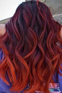 Angelic Hairstyles, Henna For Hair Growth, Ombre Hair Ideas, Guytang Mydentity, Dark Ombre Hair, Dark Ombre