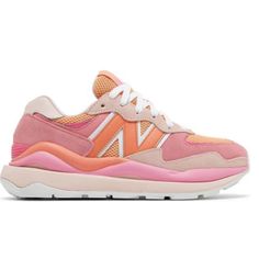 New Balance 57/40 Sneakers - Pink And Orange. Size 9. Worn A Handful Of Times, But Great Condition. Mindful Gray, New Balance Sneakers, New Balance Shoes, New Balance Sneaker, Curator Style, Brooks Sneaker, Pink Orange, Womens Shoes Sneakers, New Balance