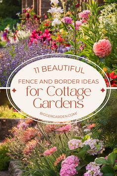 Create a cozy, timeless space with cottage garden design ideas. Transform your outdoor area into a classic English cottage garden or British garden, inspired by English country gardens and the magic of The Secret Garden. Includes ideas from gorgeous gardens and beautiful garden photos. Timeless Cottage, Wattle Fence, Cottage Garden Borders, Edging Plants, Traditional Cottage, Cottage Garden Design, British Garden, Garden Entrance