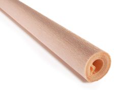 a roll of wood paper on a white background